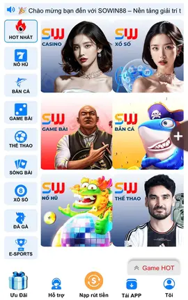 TẢI APP – Chơi Mọi Lúc, Mọi Nơi Với SOWIN88